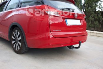 22 699 р. Фаркоп Aragon.(шар A) Honda Civic FK2 хэтчбэк 5 дв. (2011-2016)  с доставкой в г. Пермь. Увеличить фотографию 8