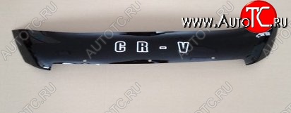 999 р. Дефлектор капота Russtal (короткий) Honda CR-V RE1,RE2,RE3,RE4,RE5,RE7 дорестайлинг (2007-2010)  с доставкой в г. Пермь