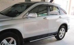 5 349 р. Комплект дефлекторов окон СТ Honda CR-V RE1,RE2,RE3,RE4,RE5,RE7 дорестайлинг (2007-2010)  с доставкой в г. Пермь. Увеличить фотографию 2