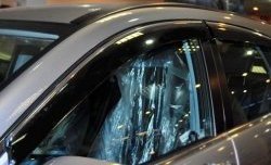 Дефлекторы окон (ветровики) Novline 4 шт Honda CR-V  RE1,RE2,RE3,RE4,RE5,RE7 (2007-2010) дорестайлинг