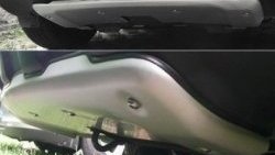 10 349 р. Накладка на передний бампер CT Honda CR-V RE1,RE2,RE3,RE4,RE5,RE7 дорестайлинг (2007-2010) (Неокрашенная)  с доставкой в г. Пермь. Увеличить фотографию 2