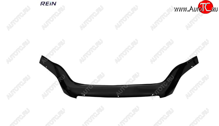 899 р. Дефлектор капота REIN (ЕВРО крепеж) без лого  Honda CR-V  RE1,RE2,RE3,RE4,RE5,RE7 (2007-2010) дорестайлинг  с доставкой в г. Пермь