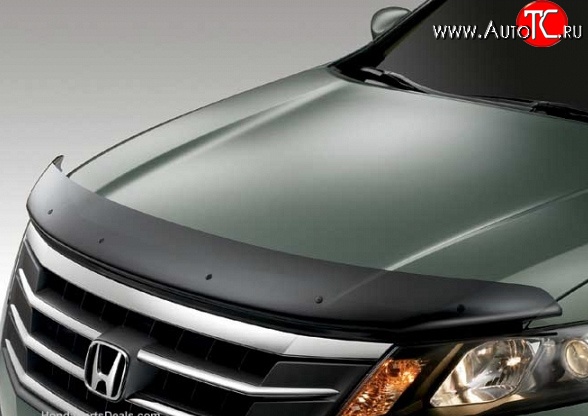 3 299 р. Дефлектор капота NovLine Honda CR-V RM1,RM3,RM4 дорестайлинг (2012-2015)  с доставкой в г. Пермь