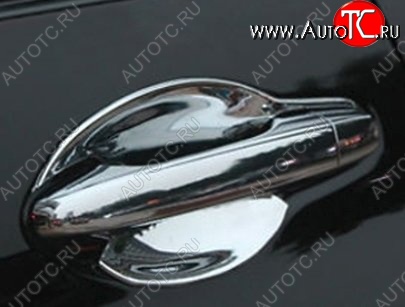2 149 р. Накладки под ручки дверей (мыльницы) СТ Honda CR-V RM1,RM3,RM4 дорестайлинг (2012-2015) (Неокрашенные)  с доставкой в г. Пермь
