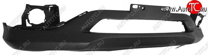 3 999 р. Накладка переднего бампера SAT (с площадкой под номер) Honda CR-V RM1,RM3,RM4 дорестайлинг (2012-2015) (Неокрашенная)  с доставкой в г. Пермь