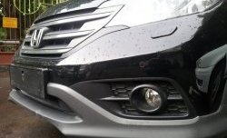 1 839 р. Сетка в воздухозаборник бампера 2.0 Arbori (15 мм)  Honda CR-V  RM1,RM3,RM4 (2012-2015) дорестайлинг (Черная)  с доставкой в г. Пермь. Увеличить фотографию 2