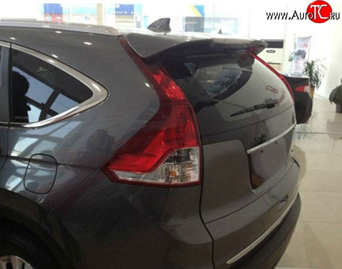 4 699 р. Спойлер M-VRS Honda CR-V RM1,RM3,RM4 дорестайлинг (2012-2015) (Неокрашенный)  с доставкой в г. Пермь