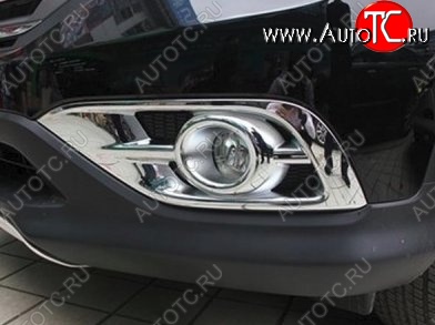 4 749 р. Подиумы противотуманных фар СТ Honda CR-V RM1,RM3,RM4 дорестайлинг (2012-2015)  с доставкой в г. Пермь