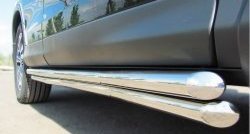 33 899 р. Защита порогов из круглой трубы диаметром 42 мм SLITKOFF  Honda CR-V  RM1,RM3,RM4 (2012-2015) дорестайлинг  с доставкой в г. Пермь. Увеличить фотографию 3