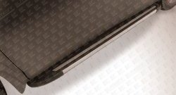 Алюминиевые пороги Slitkoff Luxe Black Honda CR-V  RM1,RM3,RM4 (2012-2015) дорестайлинг