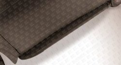 Алюминиевые пороги Slitkoff Optima Black Honda CR-V  RM1,RM3,RM4 (2012-2015) дорестайлинг