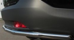 12 999 р. Одинарная защита заднего бампера из трубы диаметром 42 мм SLITKOFF Honda CR-V RM1,RM3,RM4 дорестайлинг (2012-2015)  с доставкой в г. Пермь. Увеличить фотографию 2