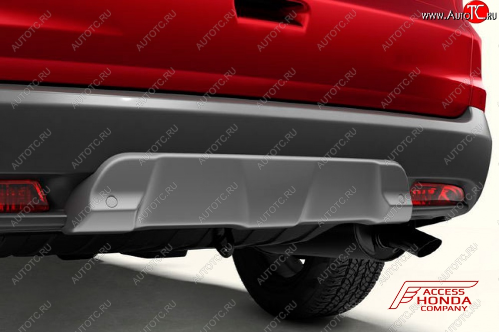 7 549 р. Диффузор заднего бампера Original Honda CR-V RM1,RM3,RM4 дорестайлинг (2012-2015) (Неокрашенная)  с доставкой в г. Пермь