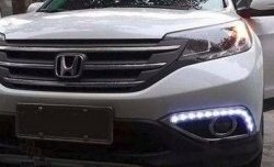 15 499 р. Дневные ходовые огни СТ Honda CR-V RM1,RM3,RM4 дорестайлинг (2012-2015)  с доставкой в г. Пермь. Увеличить фотографию 2