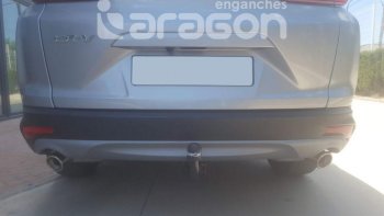 68 599 р. Фаркоп Aragon.(шар V) Honda CR-V RM1,RM3,RM4 дорестайлинг (2012-2015)  с доставкой в г. Пермь. Увеличить фотографию 2