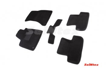 5 249 р. Коврики в салон Seintex (3D текстильные) Honda CR-V RW,RT дорестайлинг (2016-2020)  с доставкой в г. Пермь. Увеличить фотографию 2
