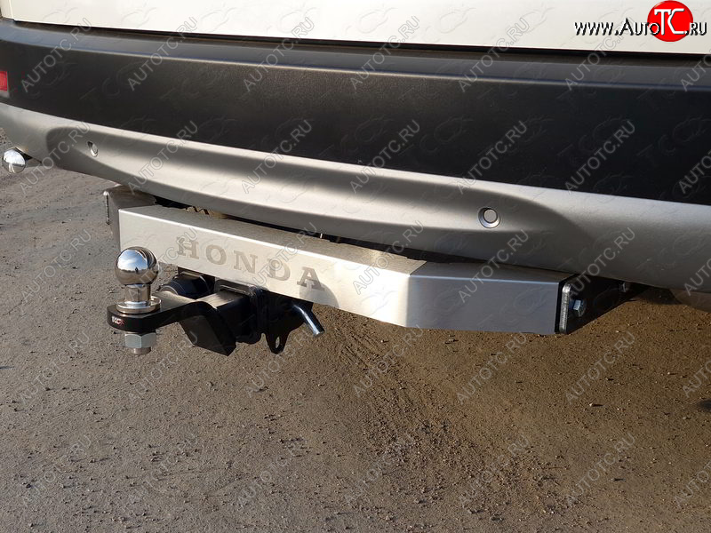 18 349 р. Фаркоп (тягово-сцепное устройство) TCC (надпись Honda)  Honda CR-V  RW,RT (2016-2022) дорестайлинг, рестайлинг (Оцинкованный, шар E)  с доставкой в г. Пермь