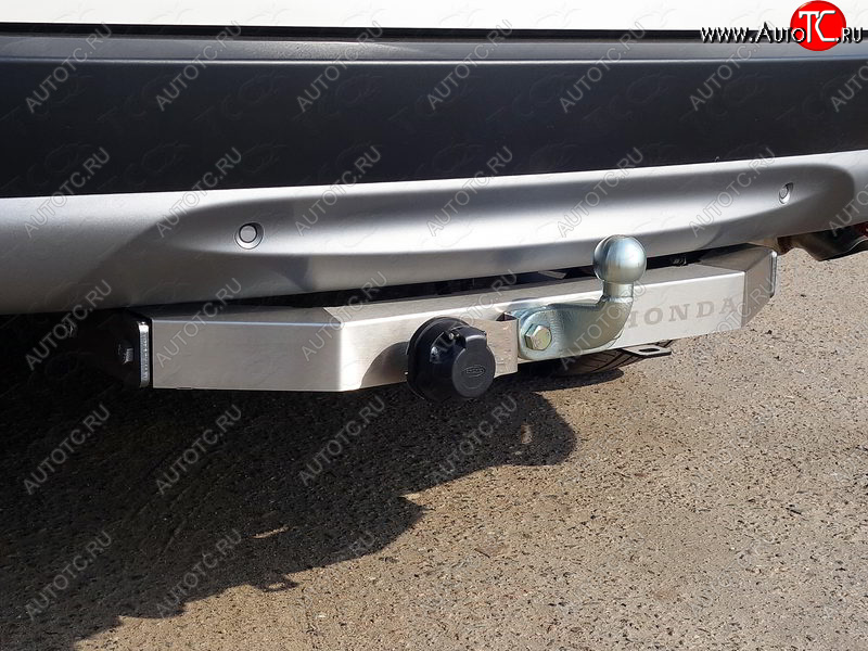 16 199 р. Фаркоп (тягово-сцепное устройство) TCC (надпись Honda)  Honda CR-V  RW,RT (2016-2022) дорестайлинг, рестайлинг (Оцинкованный, шар F)  с доставкой в г. Пермь
