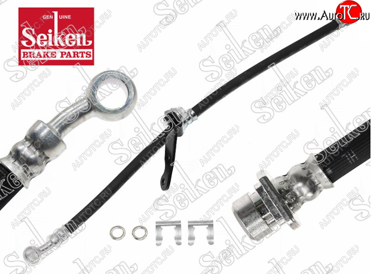 1 569 р. Левый передний тормозной шланг SEIKEN Honda Odyssey 2 (1999-2003)  с доставкой в г. Пермь