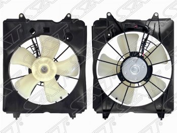 Диффузор радиатора в сборе SAT Honda CR-V  RD1,RD2,RD3 (1995-2001)  дорестайлинг, рестайлинг