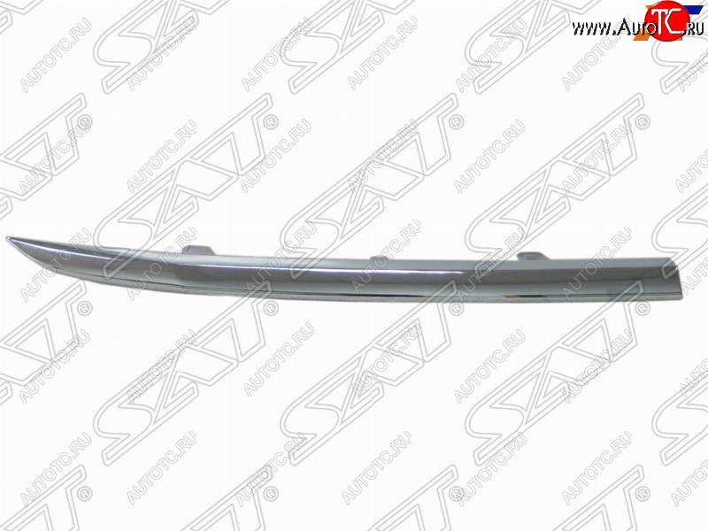 1 299 р. Центральный правый молдинг решетки радиатора SAT  Honda CR-V  RM1,RM3,RM4 (2012-2015) дорестайлинг (хром)  с доставкой в г. Пермь