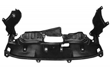 Защита двигателя (пыльник) SAT (под бампером) Honda CR-V  RD4,RD5,RD6,RD7,RD9  (2001-2006) дорестайлинг, рестайлинг