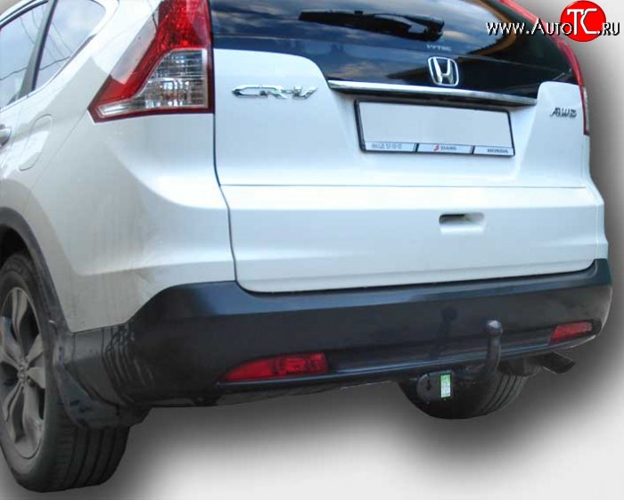 7 399 р. Фаркоп Лидер Плюс  Honda CR-V  RE1,RE2,RE3,RE4,RE5,RE7 (2009-2012) рестайлинг (Без электропакета)  с доставкой в г. Пермь