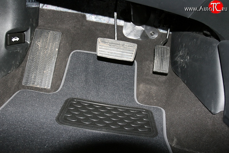 2 384 р. Комплект ковриков в салон (АКПП) Element 5 шт. (текстиль) Honda Crosstour 1 TF дорестайлинг (2009-2013)  с доставкой в г. Пермь