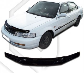 Дефлектор капота (MB3, MB4, MB5) CA-Plastic Honda Domani  MB (1997-2000)