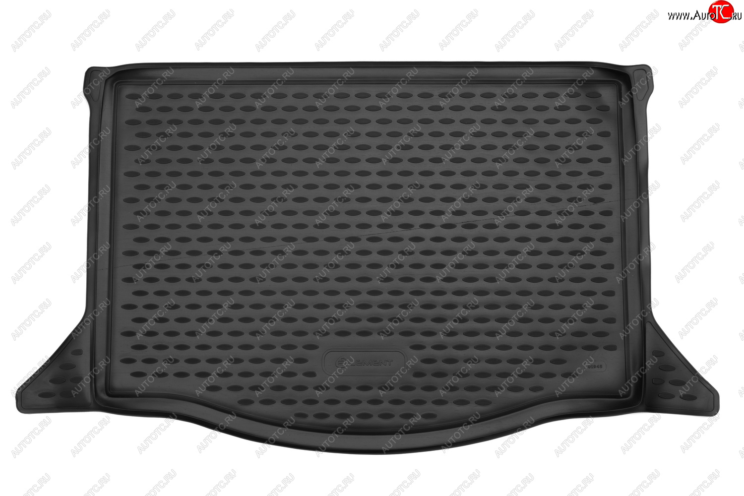 2 299 р. Коврик багажника Element (полиуретан) Honda Fit GE дорестайлинг (2007-2010) (Черный)  с доставкой в г. Пермь