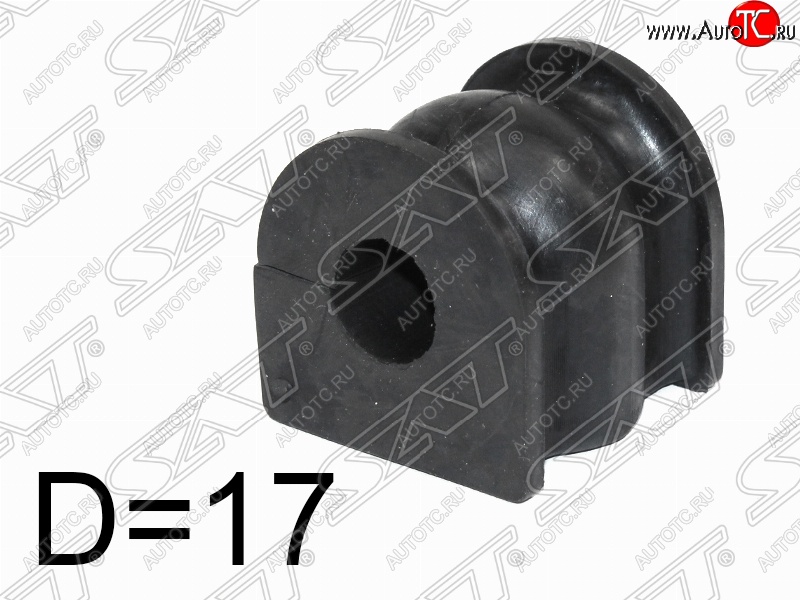 139 р. Резиновая втулка переднего стабилизатора SAT (D=17) Honda Jazz (2008-2015)  с доставкой в г. Пермь
