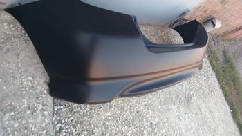 7 849 р. Бампер задний SAT  Honda Fit  1 (2001-2004) GD дорестайлинг (Неокрашенный)  с доставкой в г. Пермь. Увеличить фотографию 2