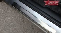 1 529 р. Накладки на внутренние пороги Souz-96 Honda Fit 1 GD дорестайлинг (2001-2004)  с доставкой в г. Пермь. Увеличить фотографию 2