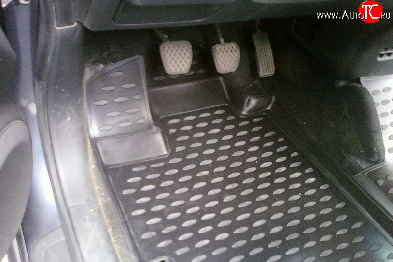 2 669 р. Коврики в салон Element 4 шт. (полиуретан)  Honda FR-V (2004-2010)  с доставкой в г. Пермь