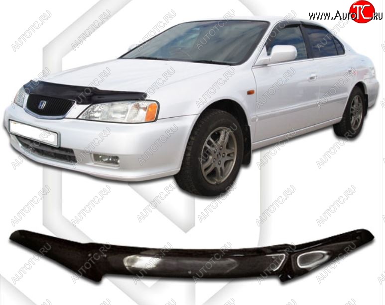 2 079 р. Дефлектор капота (VA4, VA5) CA-Plastic Honda Inspire 3 UA4, UA5 дорестайлинг (1998-2001) (Classic черный, Без надписи) с доставкой в г. Пермь Увеличить фотографию 1 2 079 р. Дефлектор капота (VA4, VA5) CA-Plastic Honda Inspire 3 UA4, UA5 дорестайлинг (1998-2001) (Classic черный, Без надписи) с доставкой в г. Пермь