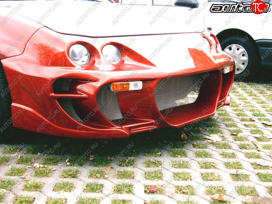 25 899 р. Передний бампер EVO Honda Integra DB6,DB7,DB8,DB9 седан дорестайлинг (1993-1995)  с доставкой в г. Пермь