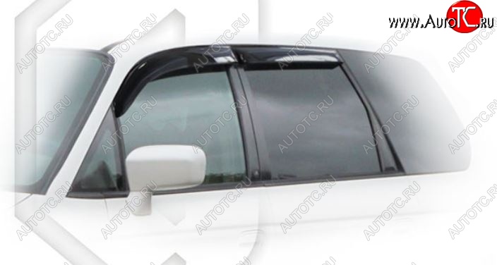 1 899 р. Дефлектора окон CA-Plastiс  Honda Odyssey  2 (1999-2003) (Classic полупрозрачный, Без хром.молдинга)  с доставкой в г. Пермь