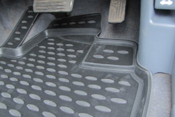 9 399 р. Комплект ковриков салона Element (полиуретан) Honda Odyssey 2 (1999-2003) (Бежевый)  с доставкой в г. Пермь. Увеличить фотографию 2