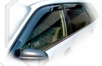 Дефлектора окон EL2 CA-Plastiс Honda Orthia (1999-2002) (Classic полупрозрачный, Без хром.молдинга)