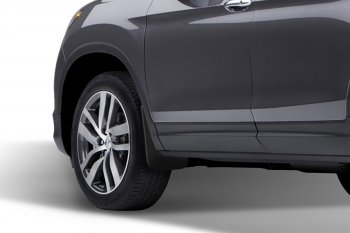 2 379 р. Брызговики Frosch (optimum) Honda Pilot YF6 рестайлинг (2018-2021) (Передние)  с доставкой в г. Пермь. Увеличить фотографию 2