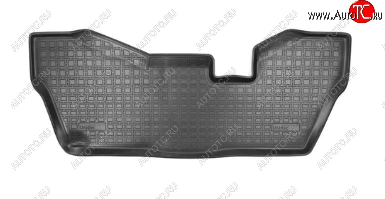 1 329 р. Коврик в салон 3-го ряда Noplast Honda Pilot YF6 рестайлинг (2018-2021) (Серый)  с доставкой в г. Пермь