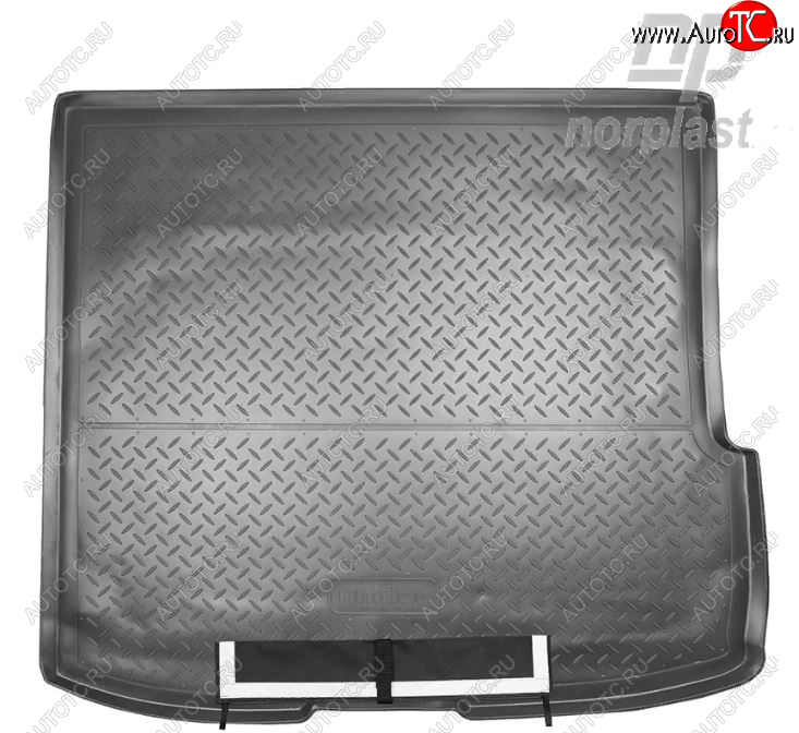 3 599 р. Коврик багажника Norplast Unidec  Honda Pilot  YF4 (2008-2015) дорестайлинг, рестайлинг (Черный с погрузочным ковриком (фартуком))  с доставкой в г. Пермь