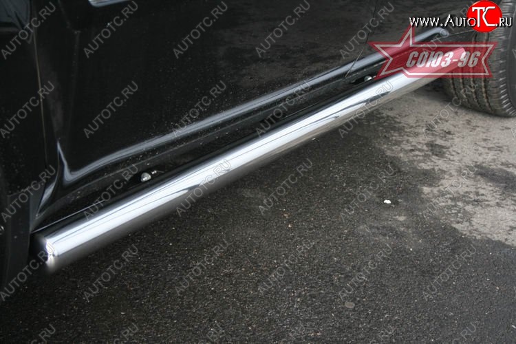 16 064 р. Защита порогов Souz-96 (d76) Honda Pilot YF4 дорестайлинг (2008-2011)  с доставкой в г. Пермь