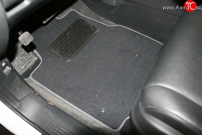 2 789 р. Коврик в салони Element 5 шт. (текстиль) Honda Pilot YF4 дорестайлинг (2008-2011)  с доставкой в г. Пермь