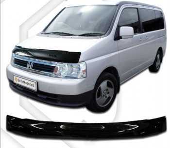 Дефлектор капота (RF3-RF8) CA-Plastic Honda StepWagon  RF3,RF4 (2001-2003) минивэн дорестайлинг