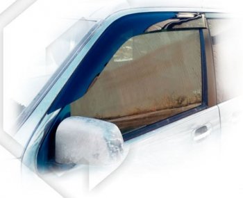 Дефлектора окон (RF1, RF2) CA-Plastiс Honda StepWagon  RF1,RF2 (1996-2001) минивэн дорестайлинг, минивэн рестайлинг (Classic полупрозрачный, Без хром.молдинга)