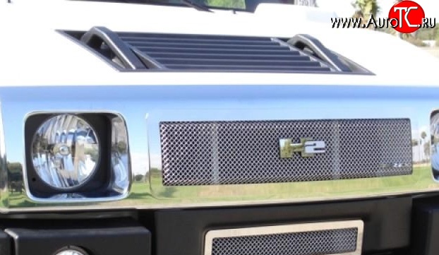 6 549 р. Накладка на капот Standart  HUMMER H2 (2002-2009)  с доставкой в г. Пермь