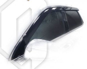 2 199 р. Дефлектора окон CA-Plastic Hyundai Palisade LX2 (2018-2022) (серия Classic полупрозрачный, Без хром молдинга)  с доставкой в г. Пермь. Увеличить фотографию 2