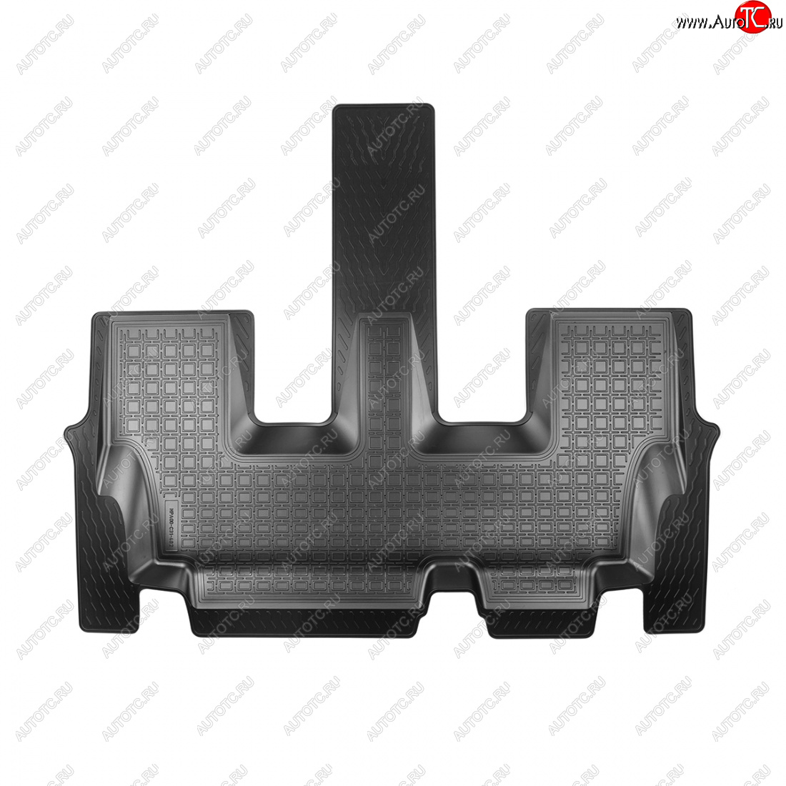 1 249 р. Коврики салона Norplast Unidec (7 мест 3 ряд) Hyundai Palisade LX2 (2018-2022) (черный)  с доставкой в г. Пермь