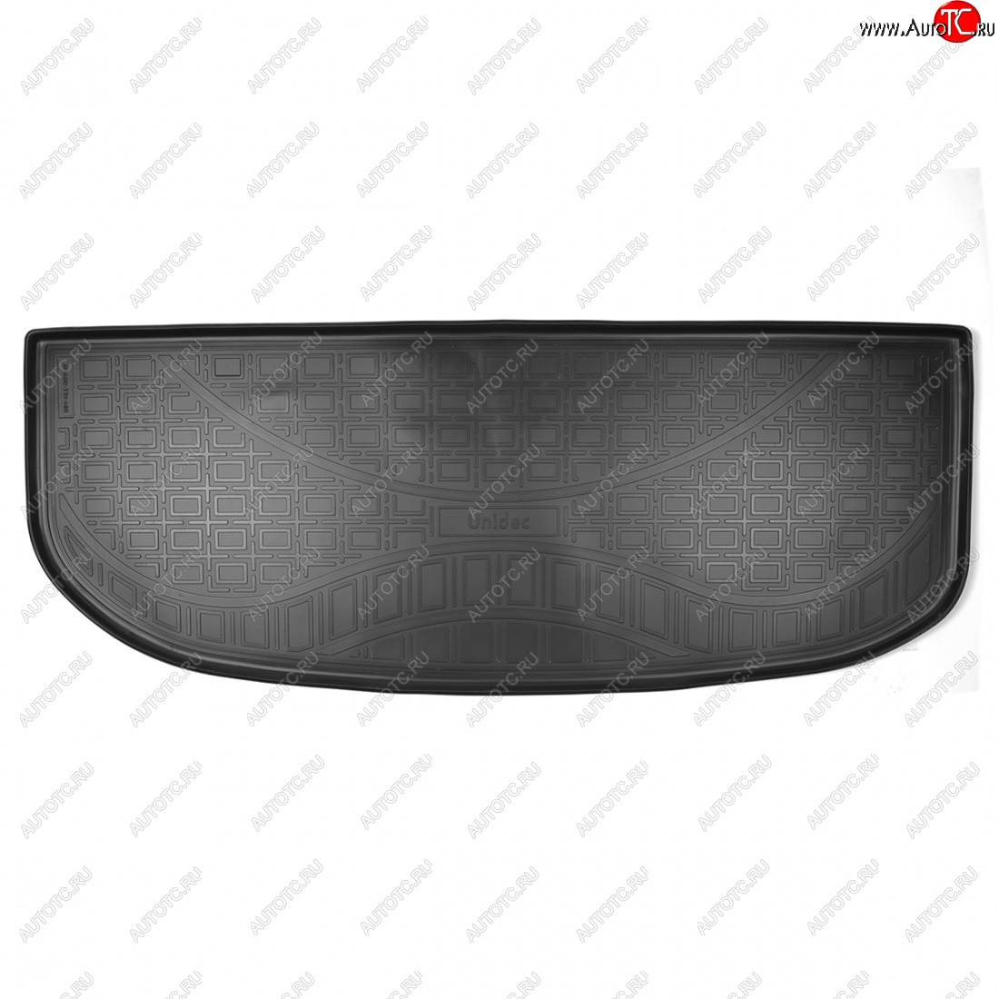 1 349 р. Коврик багажника Norplast (7 мест, разложенный 3 ряд)  Hyundai Palisade  LX2 (2018-2022) (Цвет: черный)  с доставкой в г. Пермь